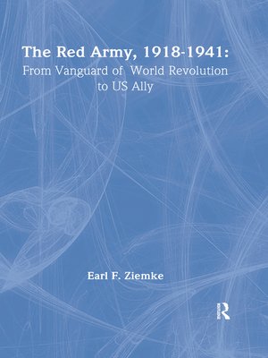 cover image of The Red Army, 1918-1941